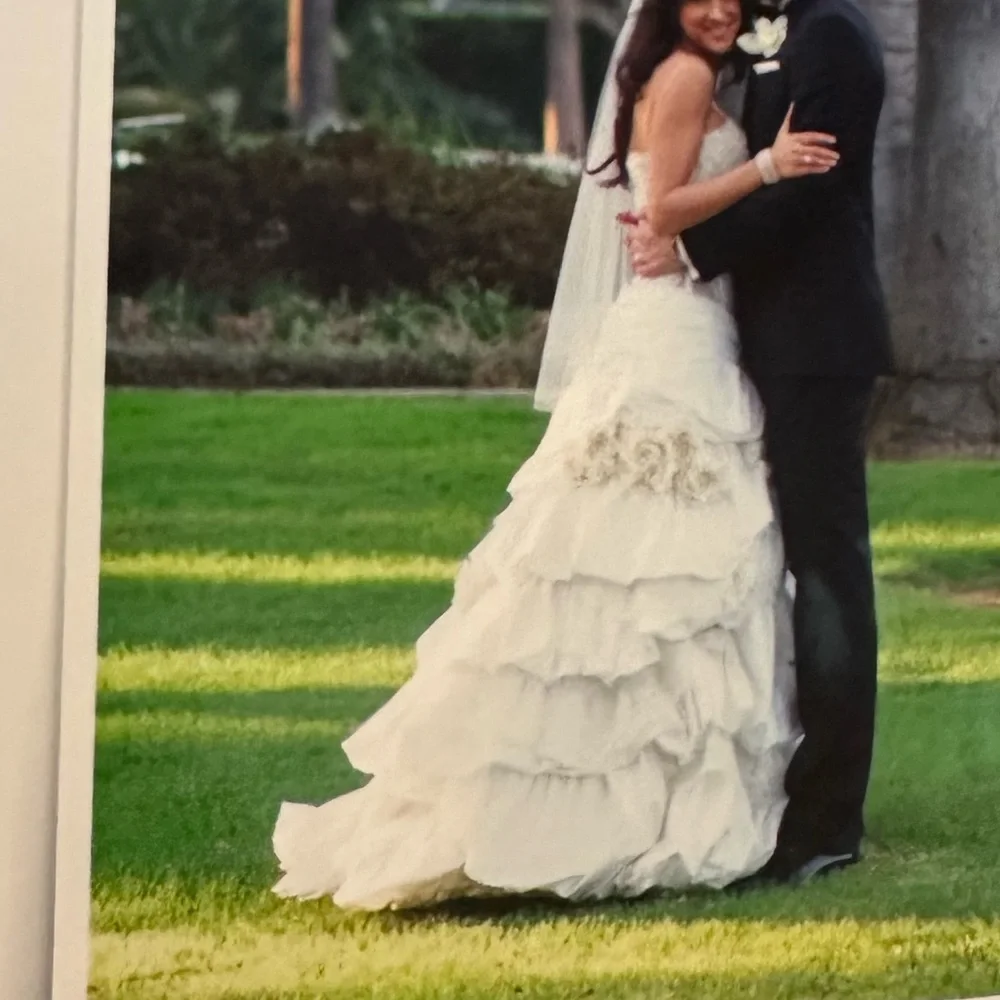 Pnina Tornai bridal gown corset and skirt wedding dress - Picture 13 of 16